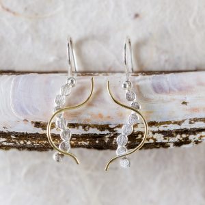 Wave Oorbellen Dotted