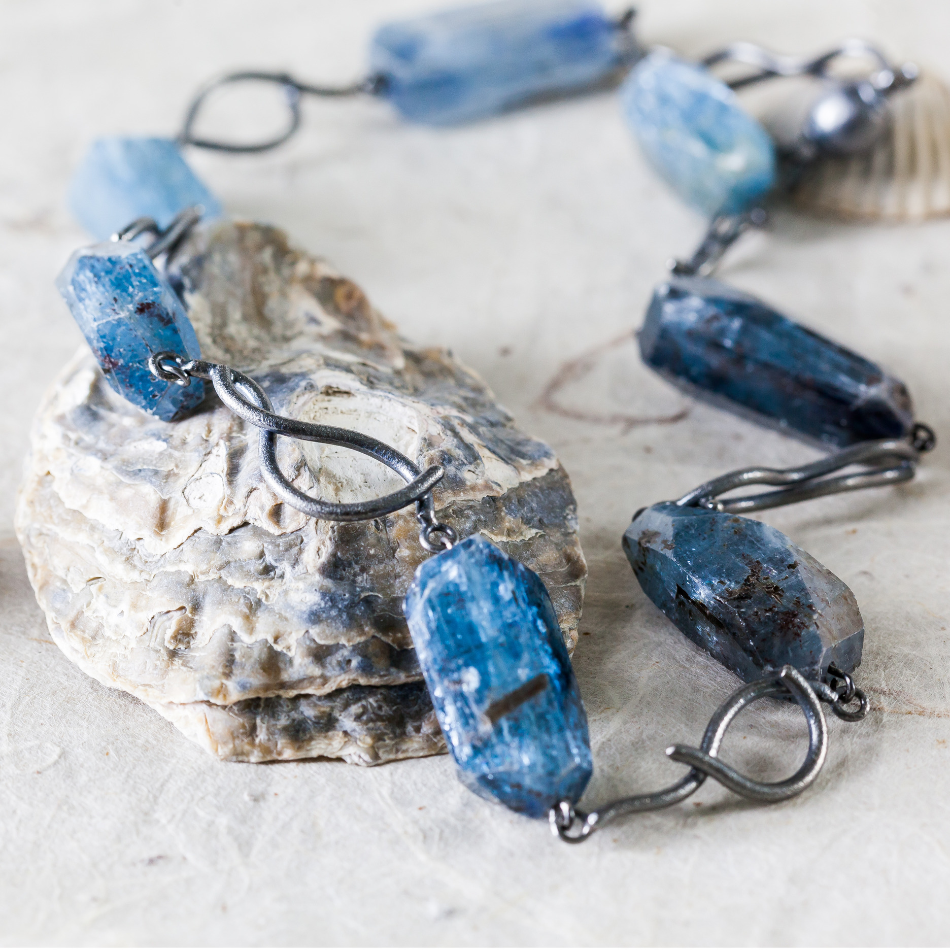 Wave Collier Deepblue