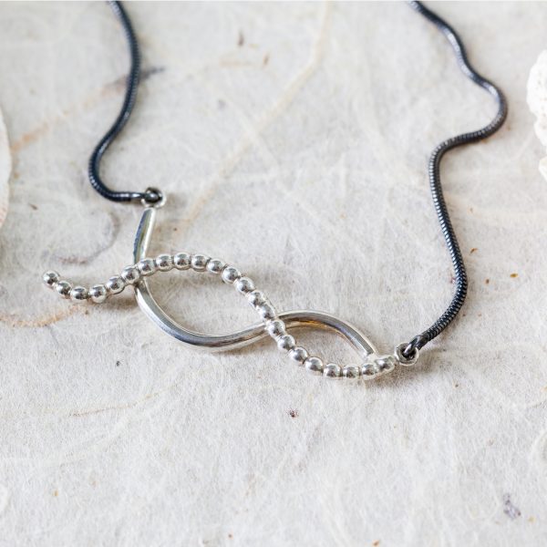 Wave Collier Dotted Wave